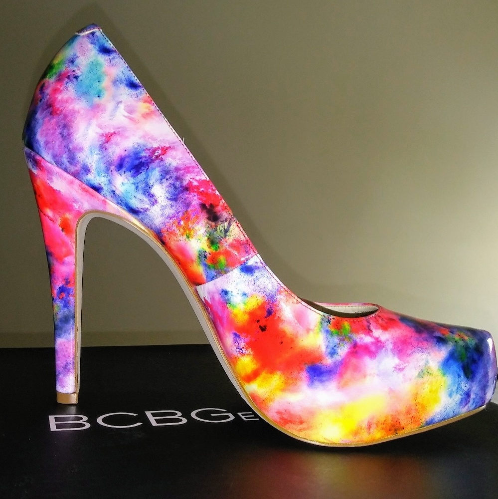 BCBGeneration "Parade" Platform Heels